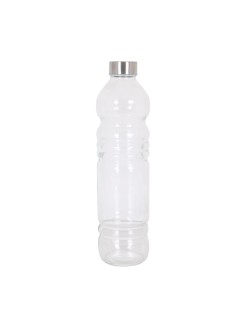 Bottle Anna Glass 1 L 8 x 8 x 31 cm (12 Units)