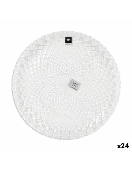 Flacher Teller La Mediterránea Diamond ø 27 x 2 cm (24 Stück)
