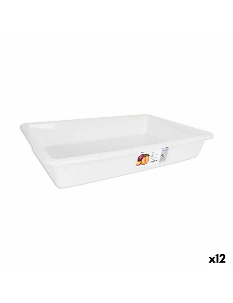 Seau Dem Bob Blanc 8,6 L 50 x 34 x 8 cm (12 Unités)