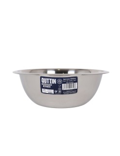 Schale Quttin Quttin Edelstahl 3,5 L Ø 28,4 x 9,7 cm Mischpult (12 Stück)