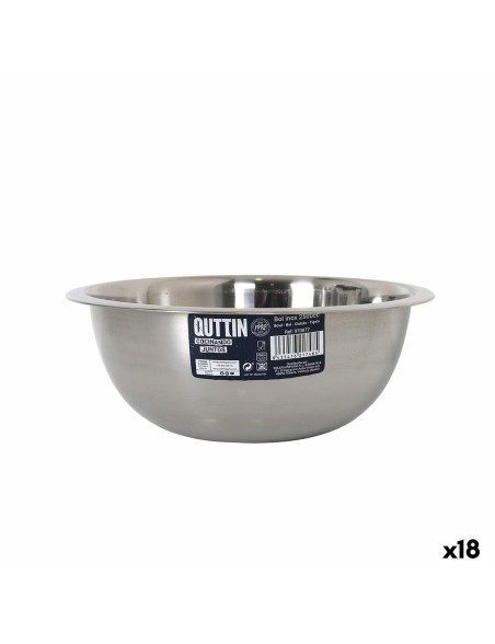 Rührschüssel Quttin 2,5 L Metall 24,2 x 9,6 cm (18 Stück)
