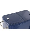 Portable Fridge Home ESPRIT Navy Blue Steel polypropylene 56 L 74 x 43 x 80 cm