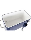 Portable Fridge Home ESPRIT Navy Blue Steel polypropylene 56 L 74 x 43 x 80 cm