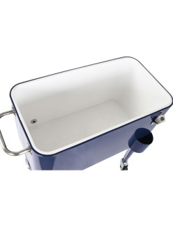 Portable Fridge Home ESPRIT Navy Blue Steel polypropylene 56 L 74 x 43 x 80 cm