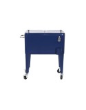 Portable Fridge Home ESPRIT Navy Blue Steel polypropylene 56 L 74 x 43 x 80 cm