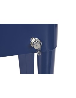 Portable Fridge Home ESPRIT Navy Blue Steel polypropylene 56 L 74 x 43 x 80 cm