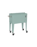 Portable Fridge Home ESPRIT Green Steel polypropylene 56 L 74 x 43 x 80 cm