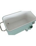 Portable Fridge Home ESPRIT Green Steel polypropylene 56 L 74 x 43 x 80 cm