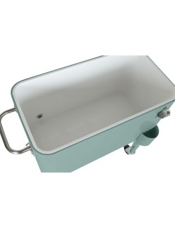Portable Fridge Home ESPRIT Green Steel polypropylene 56 L 74 x 43 x 80 cm
