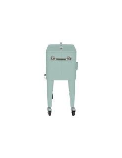 Portable Fridge Home ESPRIT Green Steel polypropylene 56 L 74 x 43 x 80 cm