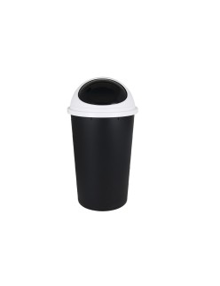 Corbeille à papier Tontarelli Small hoop (10 Unités) Blanc 25 L