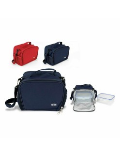 Cool Bag Quttin Lunch box Rectangular 21,5 x 15 x 13,5 cm (8 Units)