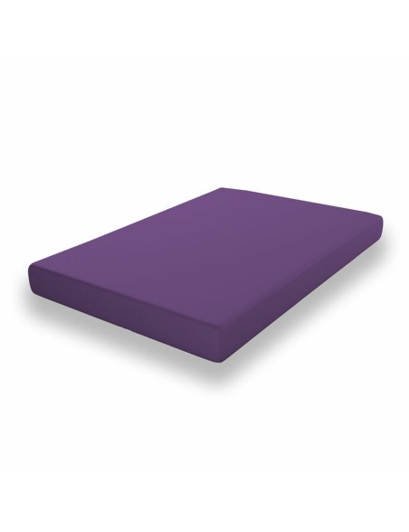 Lenzuolo con angoli aderenti Happy Home MixColors Lilla Piazza e mezza