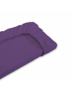 Lenzuolo con angoli aderenti Happy Home MixColors Lilla Piazza e mezza