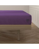 Lenzuolo con angoli aderenti Happy Home MixColors Lilla Piazza e mezza