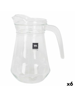 Jarro de Vidro Transparente Inde Bar Vidro (6 Unidades)