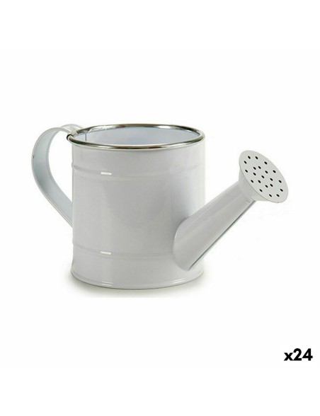 Giesskanne Ibergarden I00111-D Weiß Silberfarben Metall 750 ml (24 Stück)