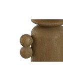 Pot à Bougie Home ESPRIT Marron Résine Bois 15 x 9,5 x 35 cm