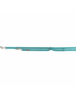 Ramal ajustable para perro Trixie Premium Azul claro