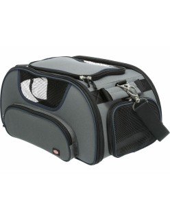 Bolso para Mascotas Trixie Airline Wings Azul Gris Poliéster Goma Eva 28 × 23 × 46 CM