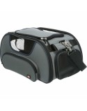 Bolso para Mascotas Trixie Airline Wings Azul Gris Poliéster Goma Eva 28 × 23 × 46 CM