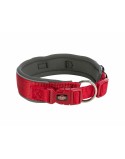 Collar para Perro Trixie Premium Rojo Grafito L/XL 53-62 cm