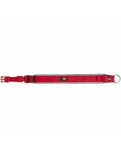 Collar para Perro Trixie Premium Rojo Grafito L/XL 53-62 cm