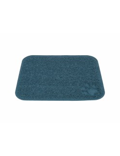 Alfombra para Arenero de Gatos Trixie Azul PVC 37 × 45 cm