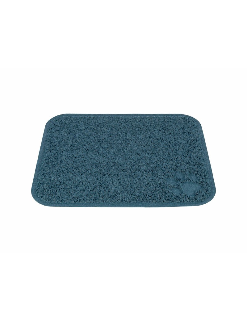 Tapete para Caixa de Areia de Gatos Trixie Azul PVC 37 × 45 cm