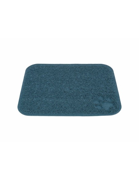 Alfombra para Arenero de Gatos Trixie Azul PVC 37 × 45 cm