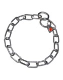 Collier pour Chien Hs Sprenger Argenté 3 mm Maillons Semi-long (50 cm)