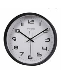 Reloj de Pared Timemark Negro 30 x 30 cm
