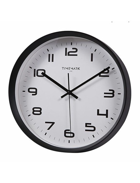 Horloge Murale Timemark Noir 30 x 30 cm