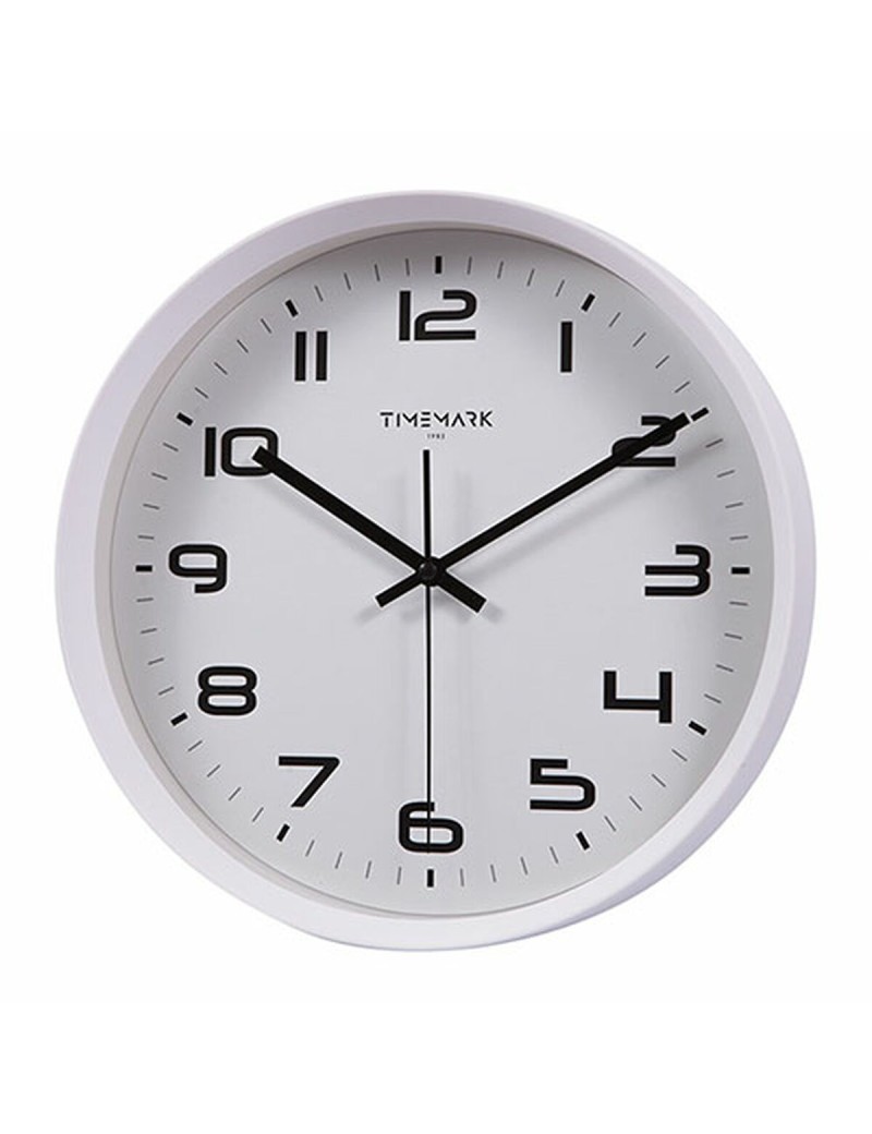 Horloge Murale Timemark Blanc 30 x 30 cm