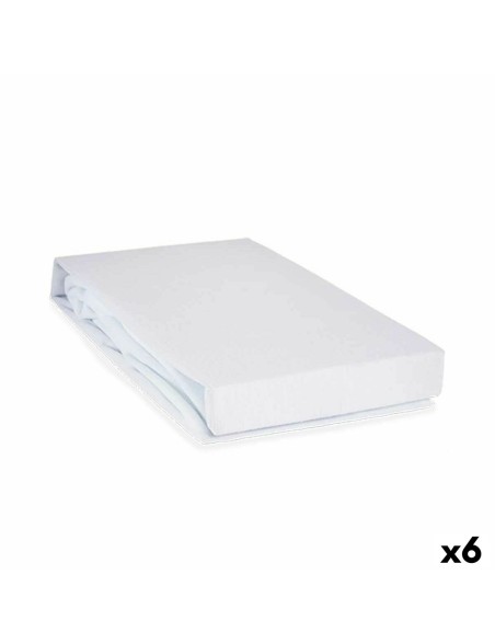 Protector de colchón Blanco 90 x 190 cm (6 Unidades)