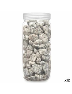 Pedras Decorativas Cinzento 10 - 20 mm 700 g (12 Unidades)