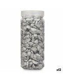 Pedras Decorativas Prateado 10 - 20 mm 700 g (12 Unidades)