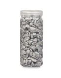 Pedras Decorativas Prateado 10 - 20 mm 700 g (12 Unidades)