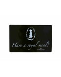 Tablecloth Trixie Have a royal meal Black Plastic 44 × 28 cm