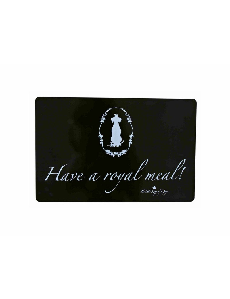 Tapete Trixie Have a royal meal Negro Plástico 44 × 28 cm