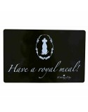 Tapete Trixie Have a royal meal Negro Plástico 44 × 28 cm