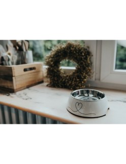 Futternapf für Hunde Hunter Valencia Weiß 700 ml