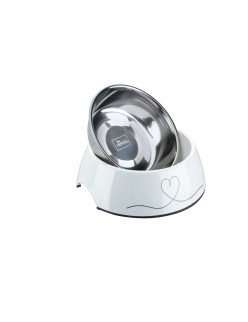 Comedero para Perro Hunter Valencia Blanco 700 ml