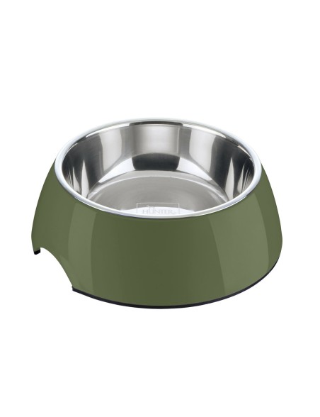 Comedero para Perro Hunter Verde 350 ml