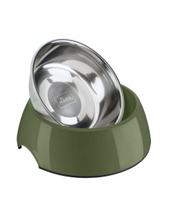 Comedero para Perro Hunter Verde 350 ml