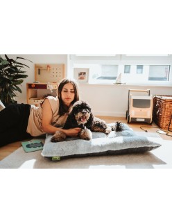 Cama para Perro Hunter Rockford Gris 100 x 70 cm