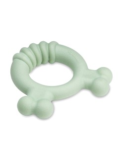 Mordedor de perro Nylabone SENSORY TACTILE RING Verde Manteca de cacahuete Pollo S