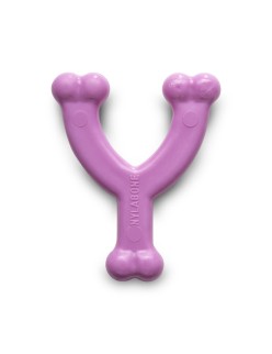 Jouet pour chien Nylabone WISHBONE Rose Poulet XS