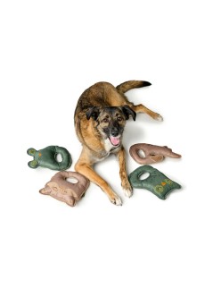 Juguete para perros Hunter Tough Tundra Beige Mapache