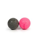 Pelota para Mascotas Gloria PLAY AND RUN Gris Espuma TPR M 6,35 cm 2 Unidades